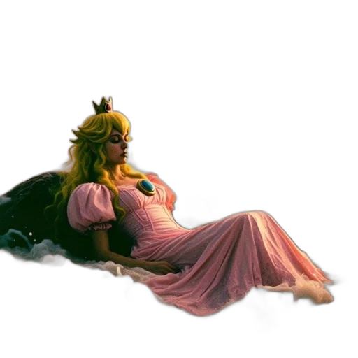crown, dress, creature, animal transparent PNG cut-out