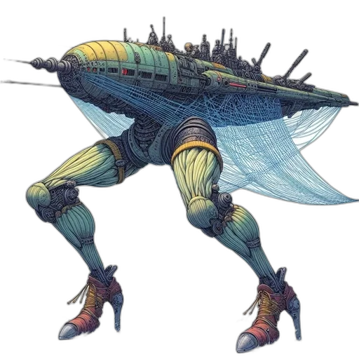 robot, creature, weapon, animal transparent PNG cut-out