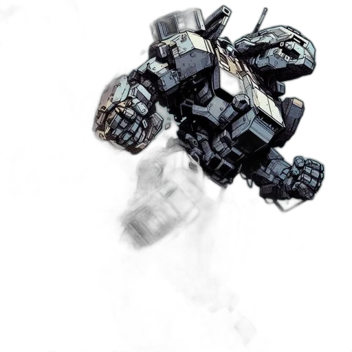 robot, weapon, dragon, concept art transparent PNG cut-out