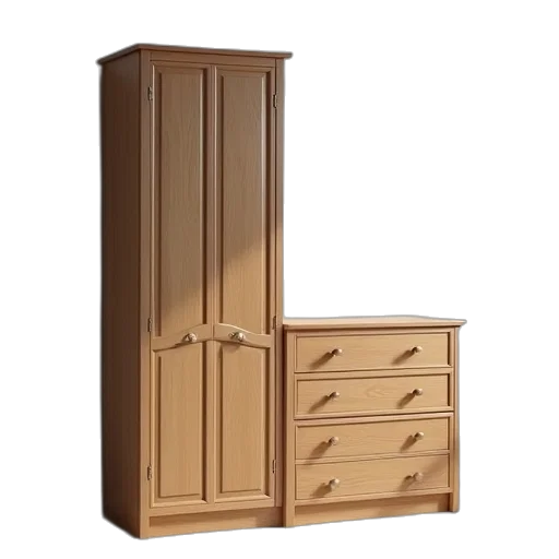 furniture, dress, 3d render, photorealistic transparent PNG cut-out