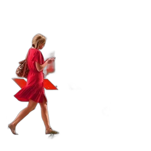 dress, shoes, staff, umbrella transparent PNG cut-out
