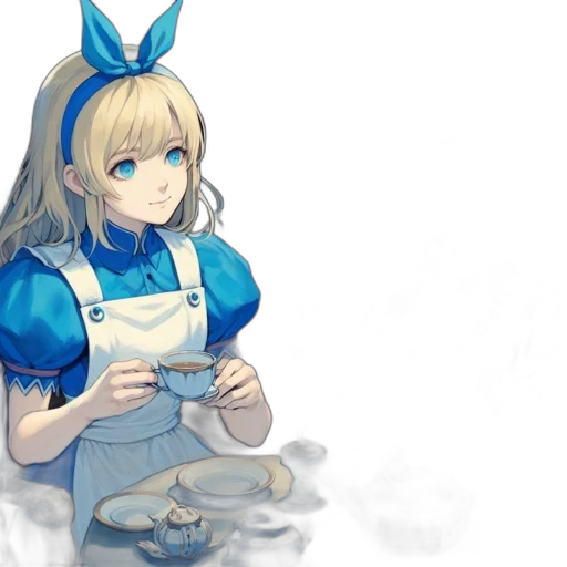 dress, food, staff, robot transparent PNG cut-out