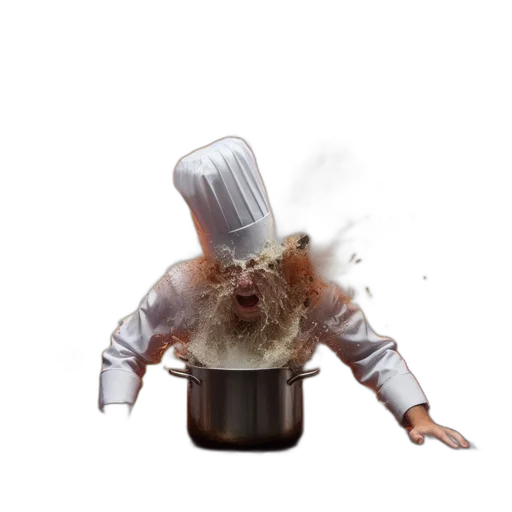 food, hat, staff, hair transparent PNG cut-out