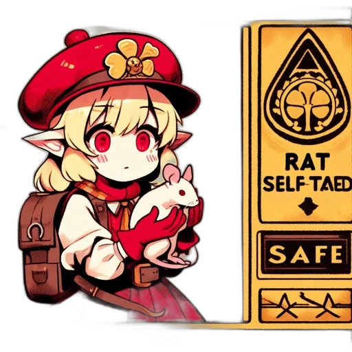 staff, anime, pixel art, concept art transparent PNG cut-out