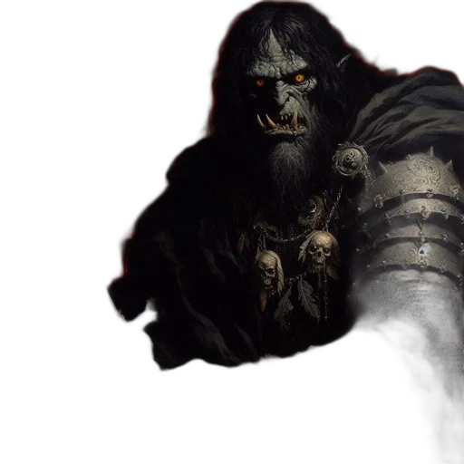creature, mask, concept art, fantasy art transparent PNG cut-out