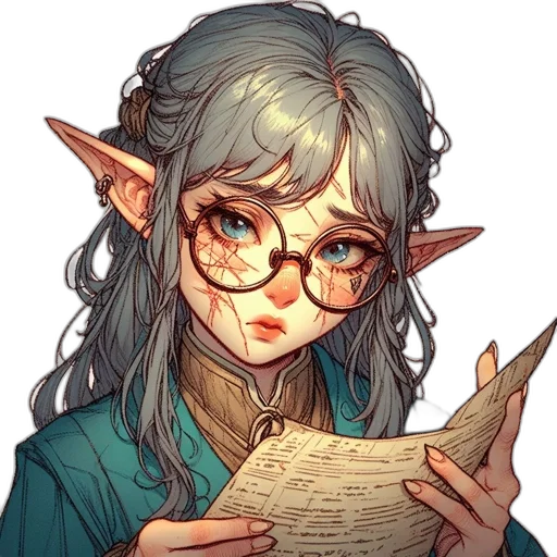 staff, face, fantasy art, concept art transparent PNG cut-out