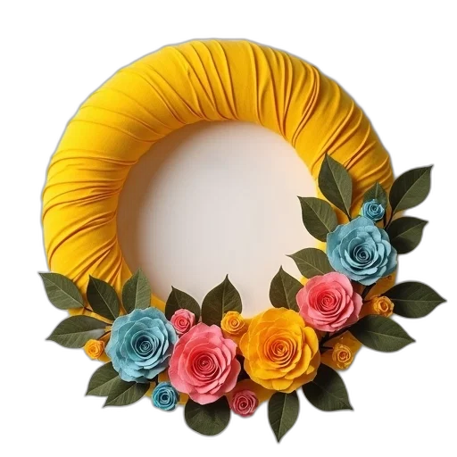 crown, jewelry, flower, hat transparent PNG cut-out