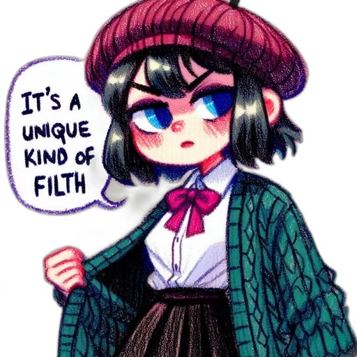 hat, jacket, creature, dress transparent PNG cut-out