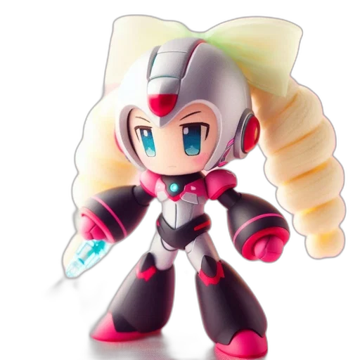 robot, weapon, 3d render, concept art transparent PNG cut-out