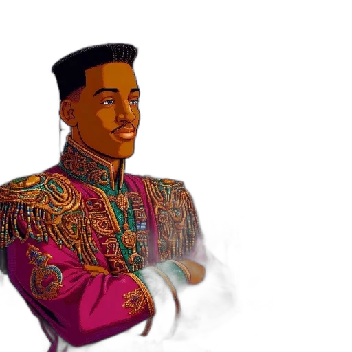 jacket, crown, dragon, face transparent PNG cut-out