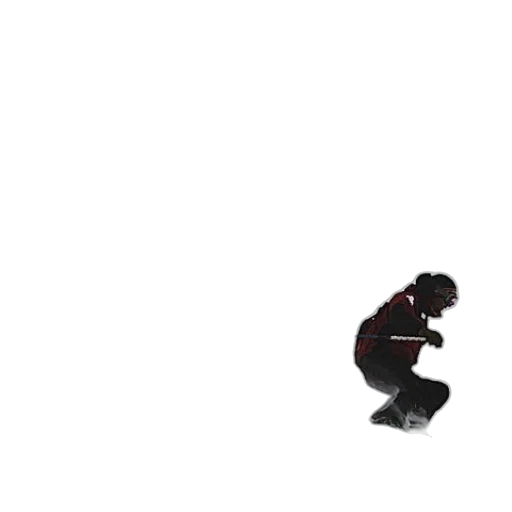 robot, creature, shoes, staff transparent PNG cut-out