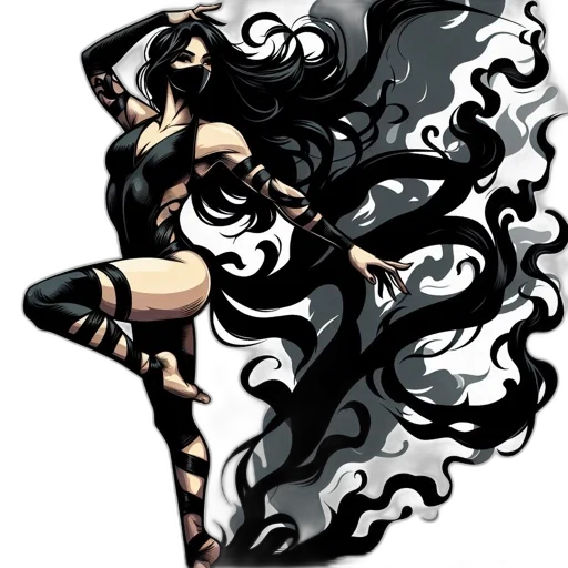 mask, comic book art, fantasy art, concept art transparent PNG cut-out