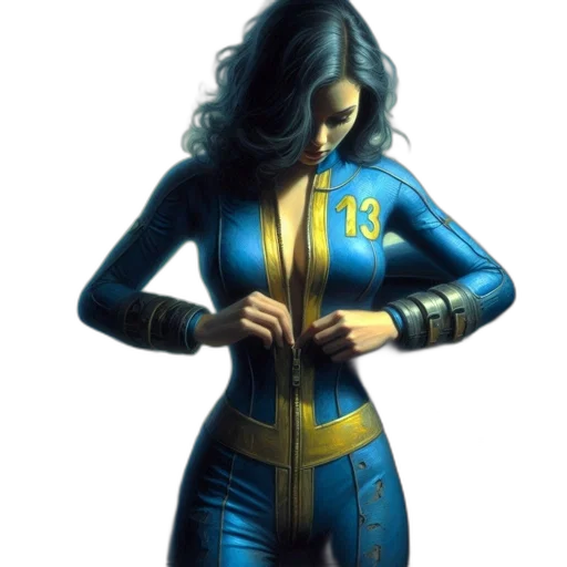 jacket, comic book art, concept art, fantasy art transparent PNG cut-out