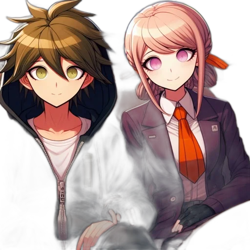 jacket, mask, staff, weapon transparent PNG cut-out