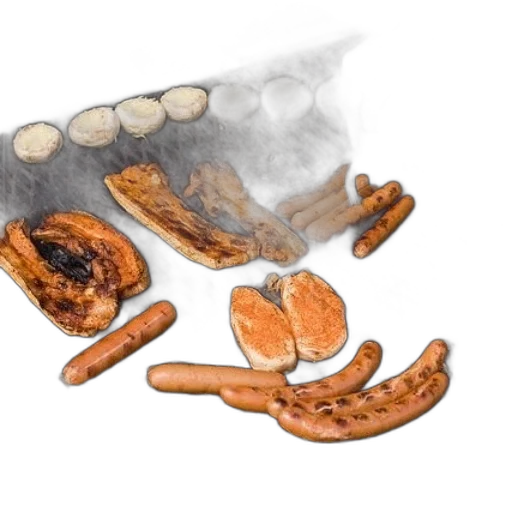 food, crown, mask, shoes transparent PNG cut-out