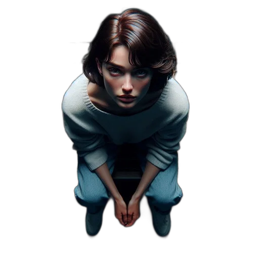 jacket, face, creature, robot transparent PNG cut-out