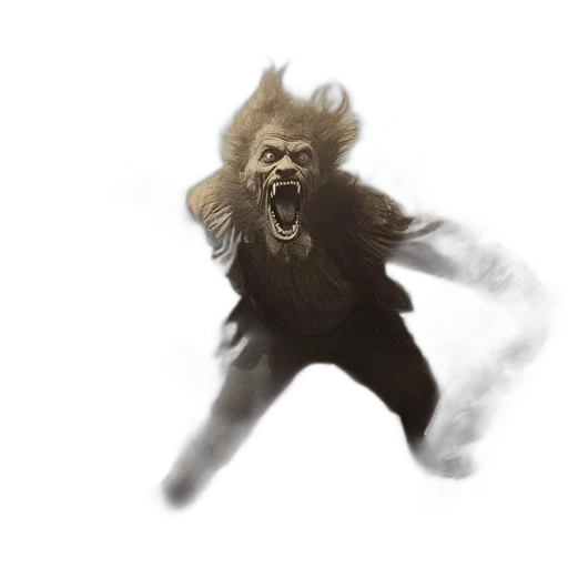 creature, animal, mask, concept art transparent PNG cut-out