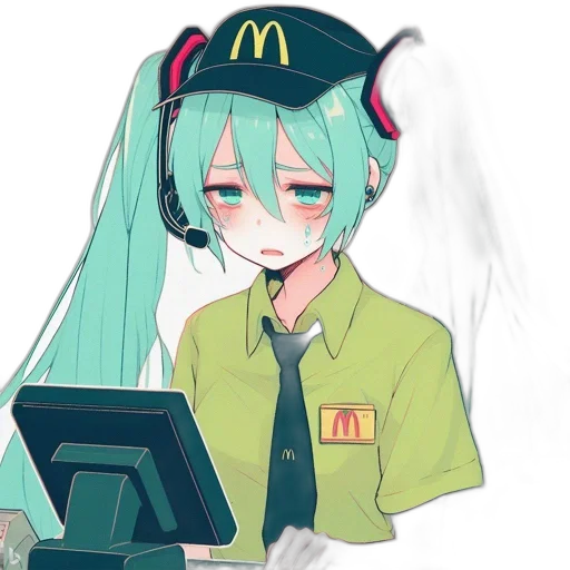 staff, robot, food, face transparent PNG cut-out