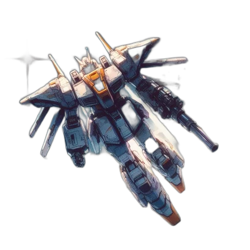 weapon, robot, concept art, pixel art transparent PNG cut-out