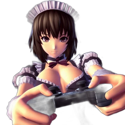 weapon, robot, staff, dress transparent PNG cut-out