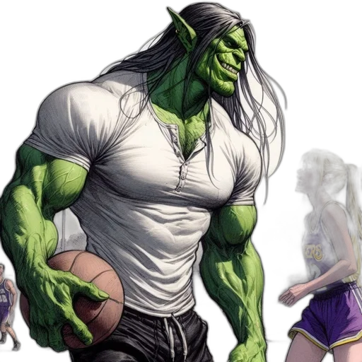 creature, concept art, fantasy art, comic book art transparent PNG cut-out