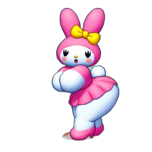 creature, animal, dress, pixel art transparent PNG cut-out