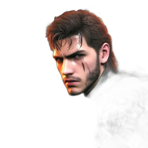 face, dragon, creature, jacket transparent PNG cut-out