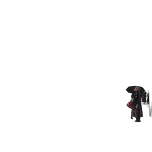 umbrella, robot, jacket, staff transparent PNG cut-out