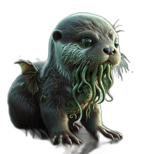 creature, animal, hair, concept art transparent PNG cut-out