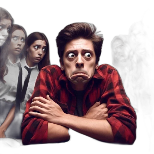 face, mask, concept art, comic book art transparent PNG cut-out