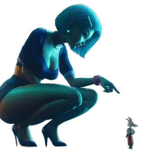 dress, creature, robot, mask transparent PNG cut-out