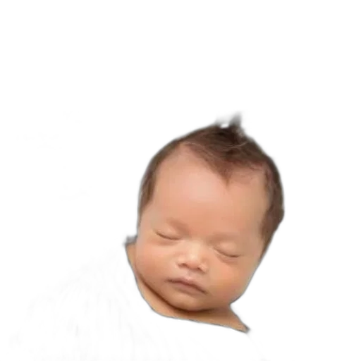 hair, face, creature, staff transparent PNG cut-out