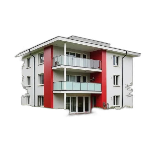 building, furniture, staff, 3d render transparent PNG cut-out
