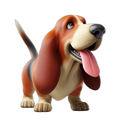 animal, creature, staff, 3d render transparent PNG cut-out