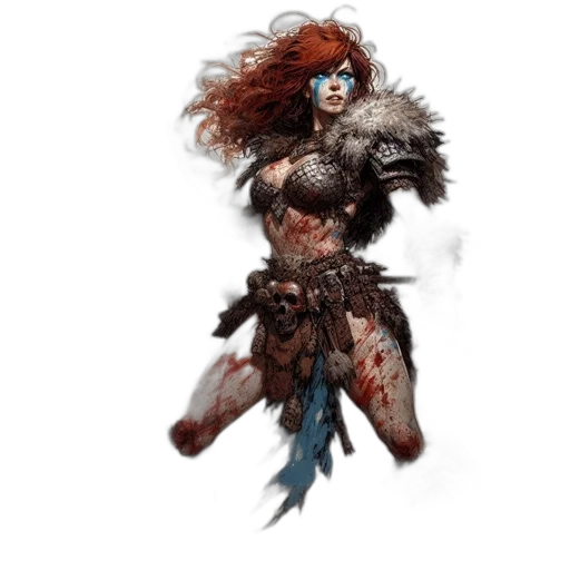 concept art, fantasy art, comic book art, pixel art transparent PNG cut-out