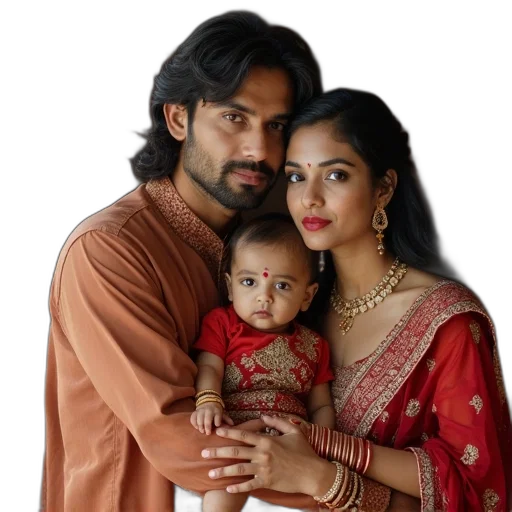 jewelry, indian, family transparent PNG cut-out