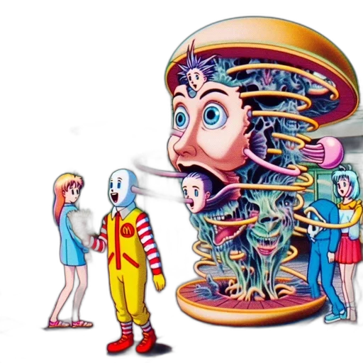 food, robot, creature, concept art transparent PNG cut-out