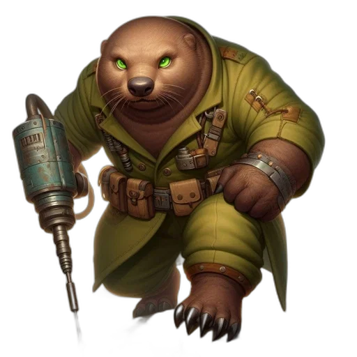 staff, creature, weapon, animal transparent PNG cut-out