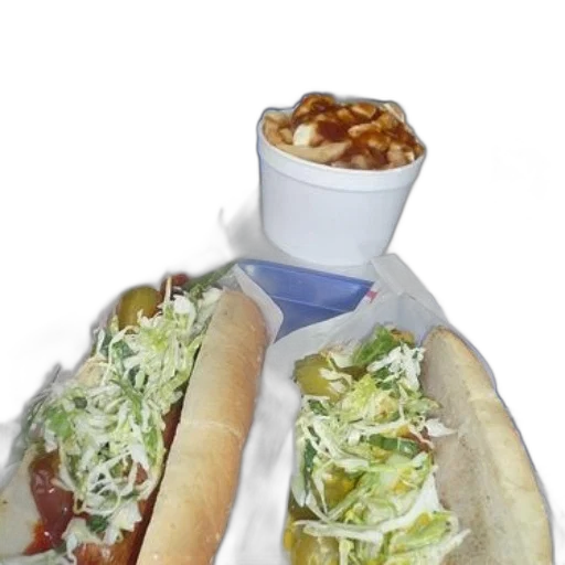 food, two, hot, dogs transparent PNG cut-out