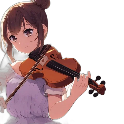 dress, weapon, flower, staff transparent PNG cut-out