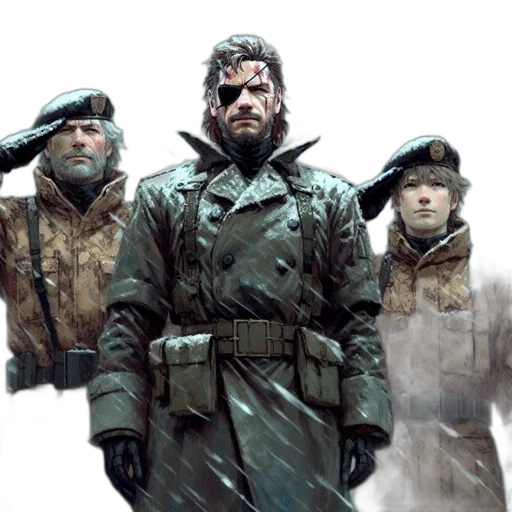 jacket, concept art, comic book art, fantasy art transparent PNG cut-out