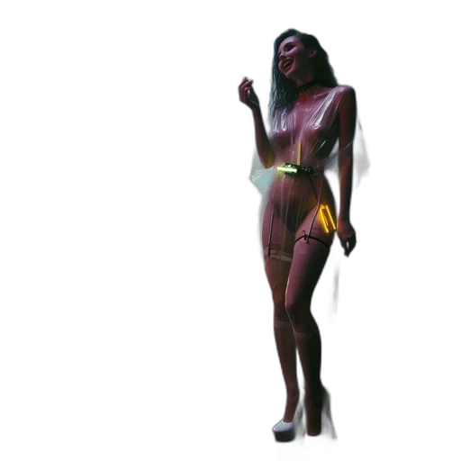 staff, creature, dress, jewelry transparent PNG cut-out