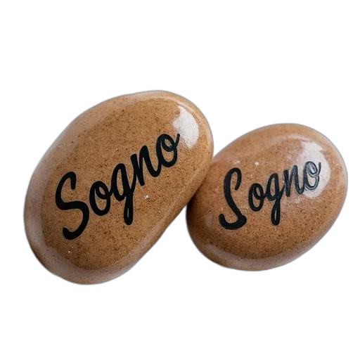 food, two, polished, stones transparent PNG cut-out