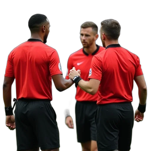 staff, referees, congratulate, newcastle transparent PNG cut-out