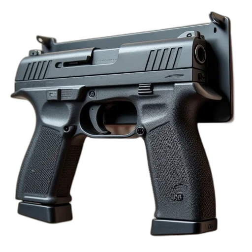 weapon, 3d render, photorealistic, gun transparent PNG cut-out