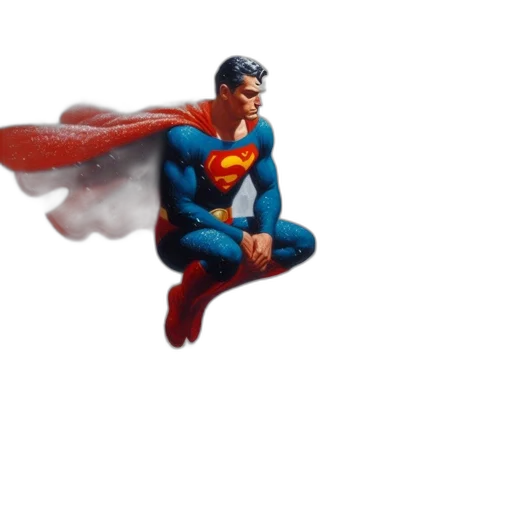 comic book art, concept art, 3d render, pixel art transparent PNG cut-out