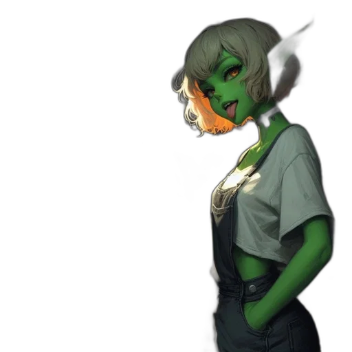 staff, mask, dragon, creature transparent PNG cut-out