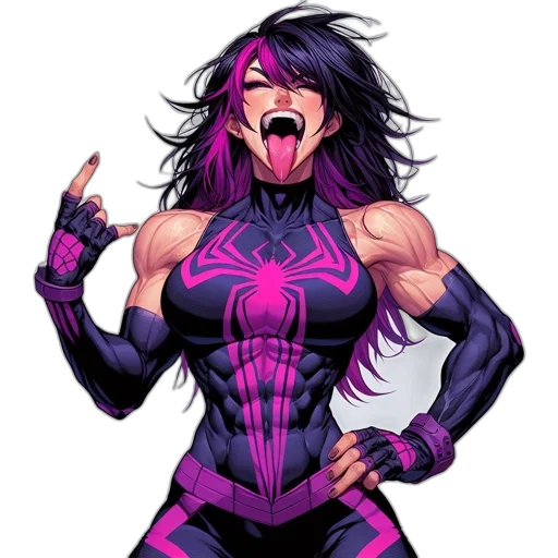 comic book art, concept art, pixel art, cyberpunk transparent PNG cut-out
