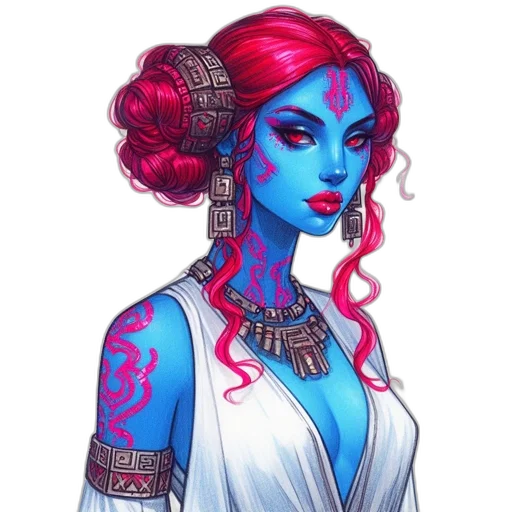 fantasy art, concept art, comic book art, pixel art transparent PNG cut-out
