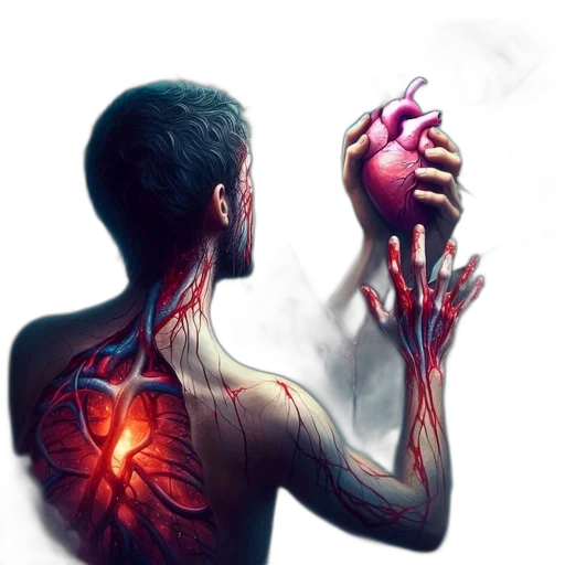 concept art, photorealistic, cyberpunk, fantasy art transparent PNG cut-out